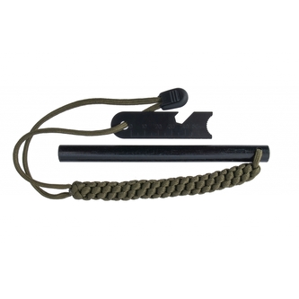 Rozdělávač ohně Origin Outdoors Firesteel Goliath - černý-olivový