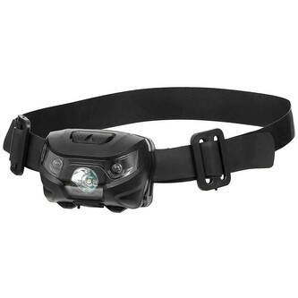 Čelovka otočná dobíjecí Fox Outdoor 8 LED - černá