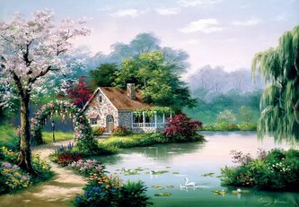 ANATOLIAN Puzzle Venkovské stavení 260 dílků