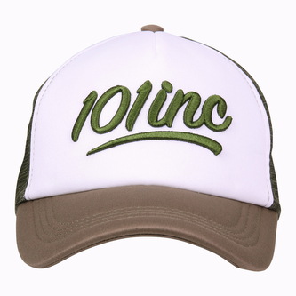 Kšiltovka 101 Inc Mesh Logo - bílá