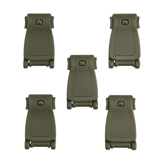 Spona 101 Inc Molle adaptér 101 Inc 5 ks - olivová