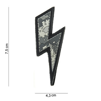Gumová nášivka 101 Inc Lightning - AT-digital