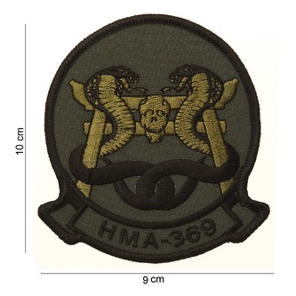 Nášivka textilní 101 Inc HMA-369 - olivová