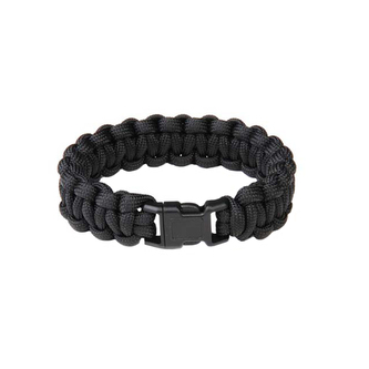 Náramek Paracord 101 Inc Para Classic 8 - černý