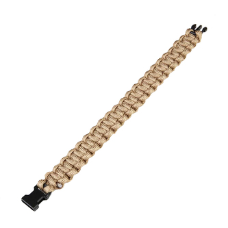 Náramek Paracord 101 Inc Para Classic 8 - béžový