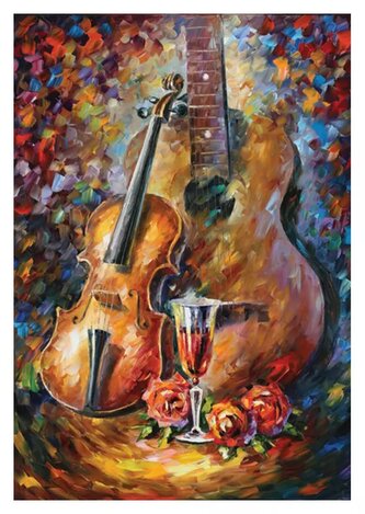 ANATOLIAN Puzzle Kytara a housle 500 dílků