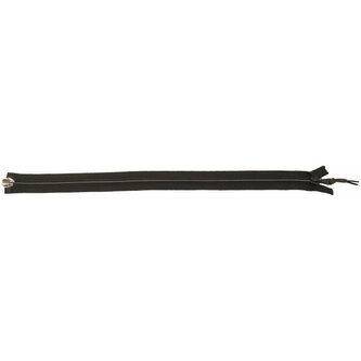Náhradní zip s jedním jezdcem 55 cm - olivový
