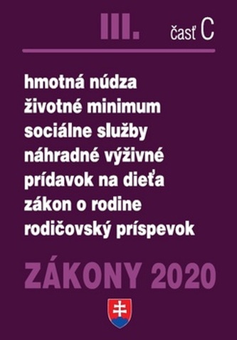 Zákony 2020 III. časť C