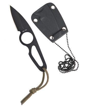 Nůž na přežití M. Kette 18 cm - černý