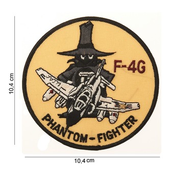 Nášivka textilní 101 Inc F-4G Phantom Fighter - barevná