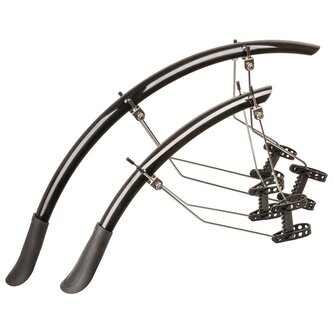 blatníky M-Wave 28"  MAX RACE QR černé