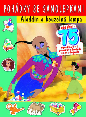 Pohádky se samolepkami Aladdin a kouzelná lampa