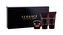 Versace Crystal Noir toaletní voda 5 ml + tělové mléko 25 ml + sprchový gel 25 ml
