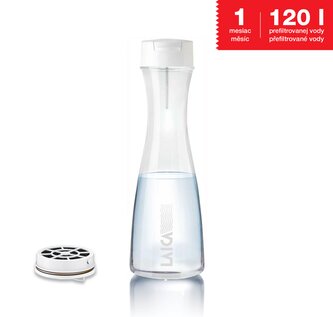 Laica Flow´n go GlaSSmart filtrační karafa B31AA, bílá