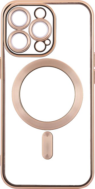 Pouzdro Magic Eye Magnet iPhone 13 Pro (Zlaté)