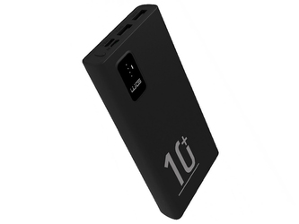 Powerbank 10000 mAh + PD Type C 20W + QC 3.0 22.5W (Černá)
