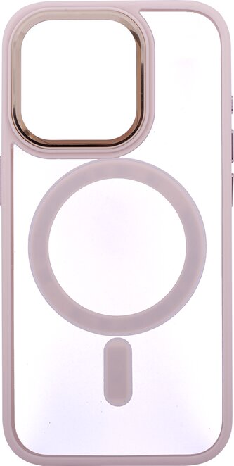 Pouzdro Iron Eye Magnet iPhone 15 Pro (Růžové)