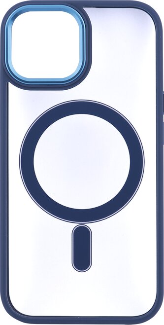 Pouzdro Iron Eye Magnet iPhone 15 (Tmavě modré)