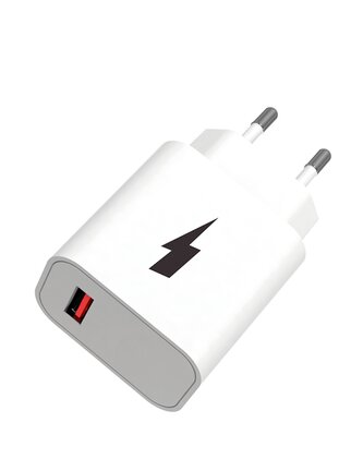 Síťová nabíječka 1xUSB-A 15W/5V 3.0 (Bílá)
