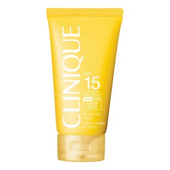 Clinique Sun Care Opalovací přípravek na tělo Face Body Cream SPF15 150 ml pro ženy