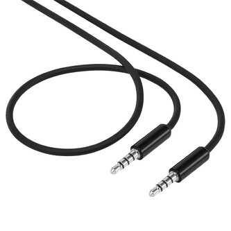 Propojovací AUX kabel jack 3,5mm/magnetic box/black/NWW00