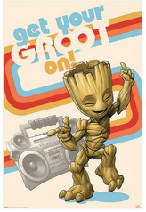 Plakát Guardians Of The Galaxy|Strážci Galaxie: Get Your Groot On (61 x 91,5 cm)