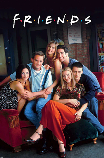 Plakát Friends|Přátelé: Přátele v Central Perk (61 x 91,5 cm)