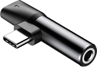 Mini adapter Type-C + 3.5mm audio jack (Černý)