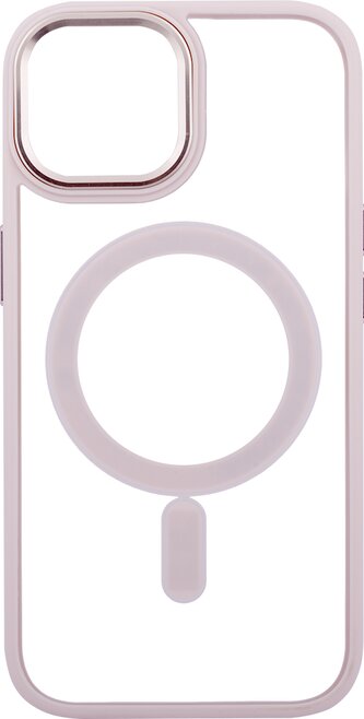 Pouzdro Iron Eye Magnet iPhone 15 (Růžové)