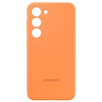EF-PS911TOE Samsung Silikonový Kryt pro Galaxy S23 Orange (Pošk.Balení)