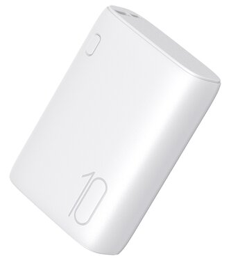 Powerbanka 10000 mAh/ultra small/bílá/QC3.0 and PD output+input