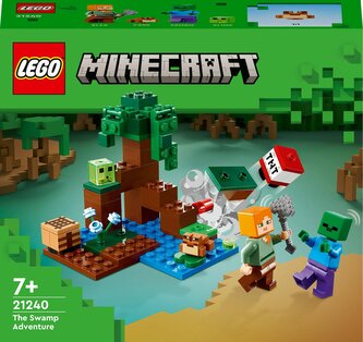 LEGO® 21240 MINECRAFT Przygoda na mokradłach opakowanie zbiorcze 4 sztuki