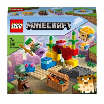 LEGO® 21164 MINECRAFT Rafa koralowa opakowanie zbiorcze 4 sztuki
