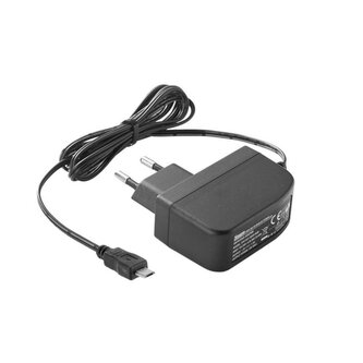 Napájecí síťový adaptér, micro USB, 5V/1200mA