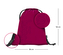 Woreczek BAAGL Ruby