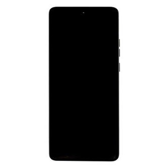 Motorola Edge 40 Neo LCD Display + Dotyková Deska + Přední Kryt Black Beauty (Service Pack)