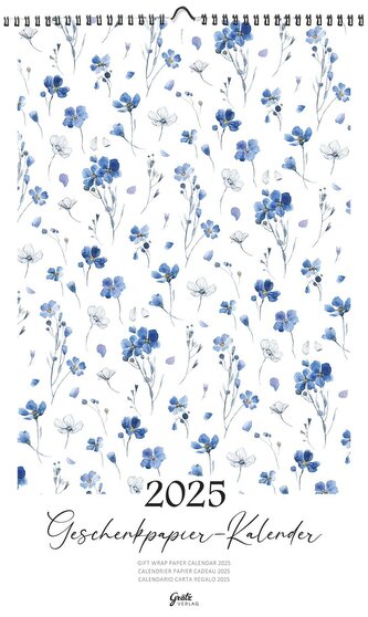 Geschenkpapierkalender 2025
