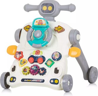 CHIPOLINO Chodítko interaktivní 3v1 Car Multicolor