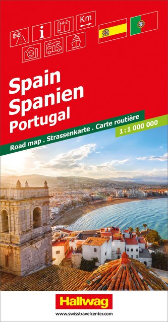 Spanien / Portugal Strassenkarte 1:1 Mio.