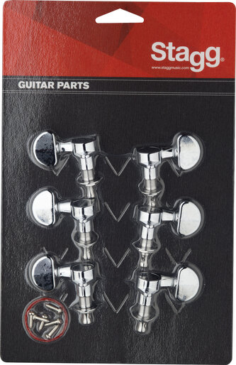 Stagg KG395CR, ladící mechanika pro kytaru