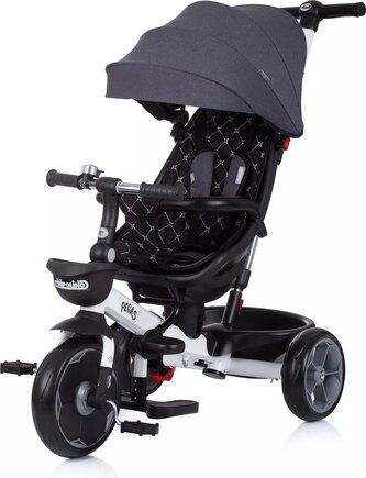CHIPOLINO Tříkolka se stříškou Pegas 2v1 Platinum