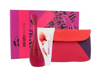 KENZO Kenzo Amour parfémovaná voda 100 ml + tělové mléko 50 ml + kosmetická taška