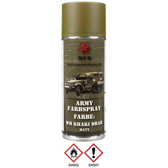 Barva ve spreji Max Army 400 ml - WH khaki drab