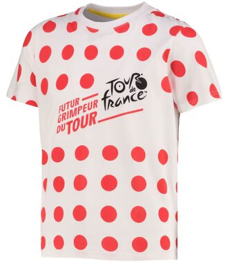 Dětské tričko Tour de France: Budoucí závodník (velikost 7-8 let) bílá bavlna