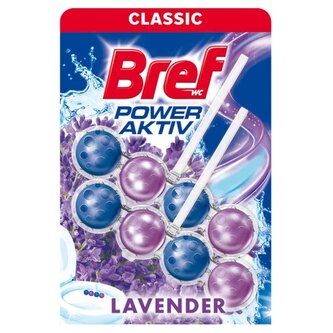 Bref Power Aktiv WC blok Lavender 2 x 50 g