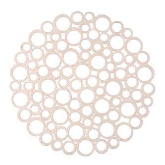 BIO KONOPNÝ MŘÍŽKA DO DŽBÁNKU KULATÁ PRŮM. 29CM MĚKKÉ BUBLINY HEMP