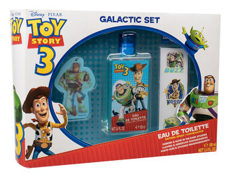 Disney Toy Story 3 toaletní voda 100 ml + klíčenka + svítící samolepky ve tmě