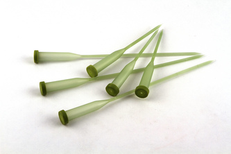 Ampule na květiny 38cm (15 x 75mm) 100ks odlamovací -ZELENÁ