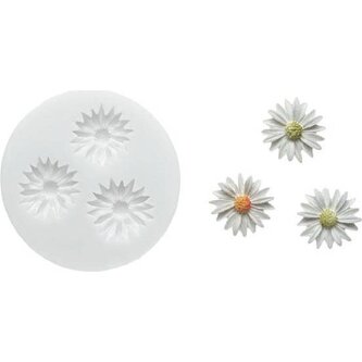 Silikonová formička kopretiny 24x24mm - Silikomart