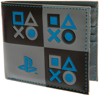 Peněženka Playstation: Symbols (11 x 9 cm)